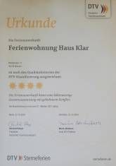 Klassifizierung 4 Sterne+