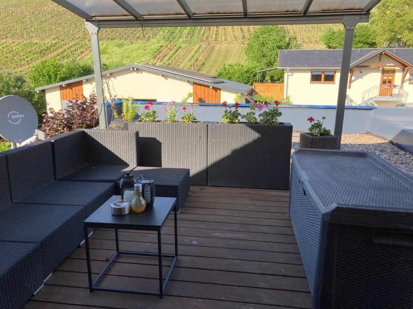 Familienzimmer Riesling Dachterrasse