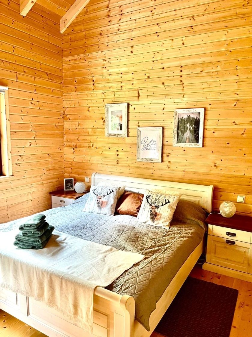 5 Sterne Ferienhaus Annika am idyllischen Waldsee Rieden