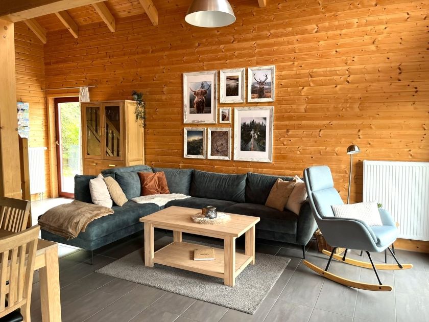 5 Sterne Ferienhaus Annika am idyllischen Waldsee Rieden