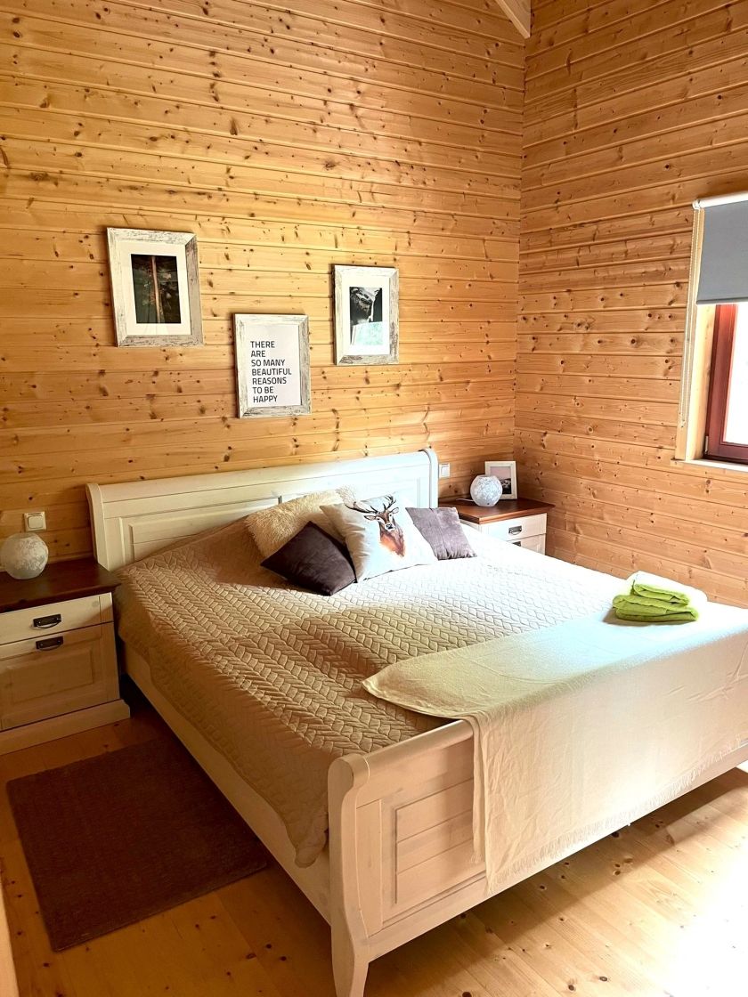 5 Sterne Ferienhaus Annika am idyllischen Waldsee Rieden