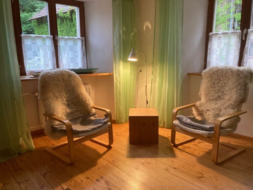 Ferienwohnung Dachsmühle - Natur und Tiere - Toll für Kinder und Wanderer