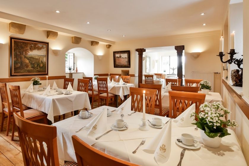 Frühstück Schloss Stube