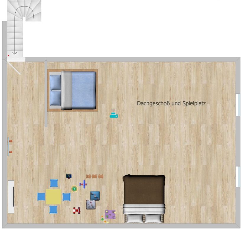 Spiel u Schlafzimmer