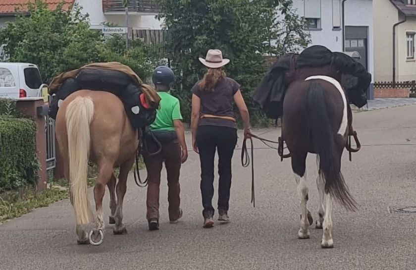 Wanderreiten auf der Schwäbischen Alb