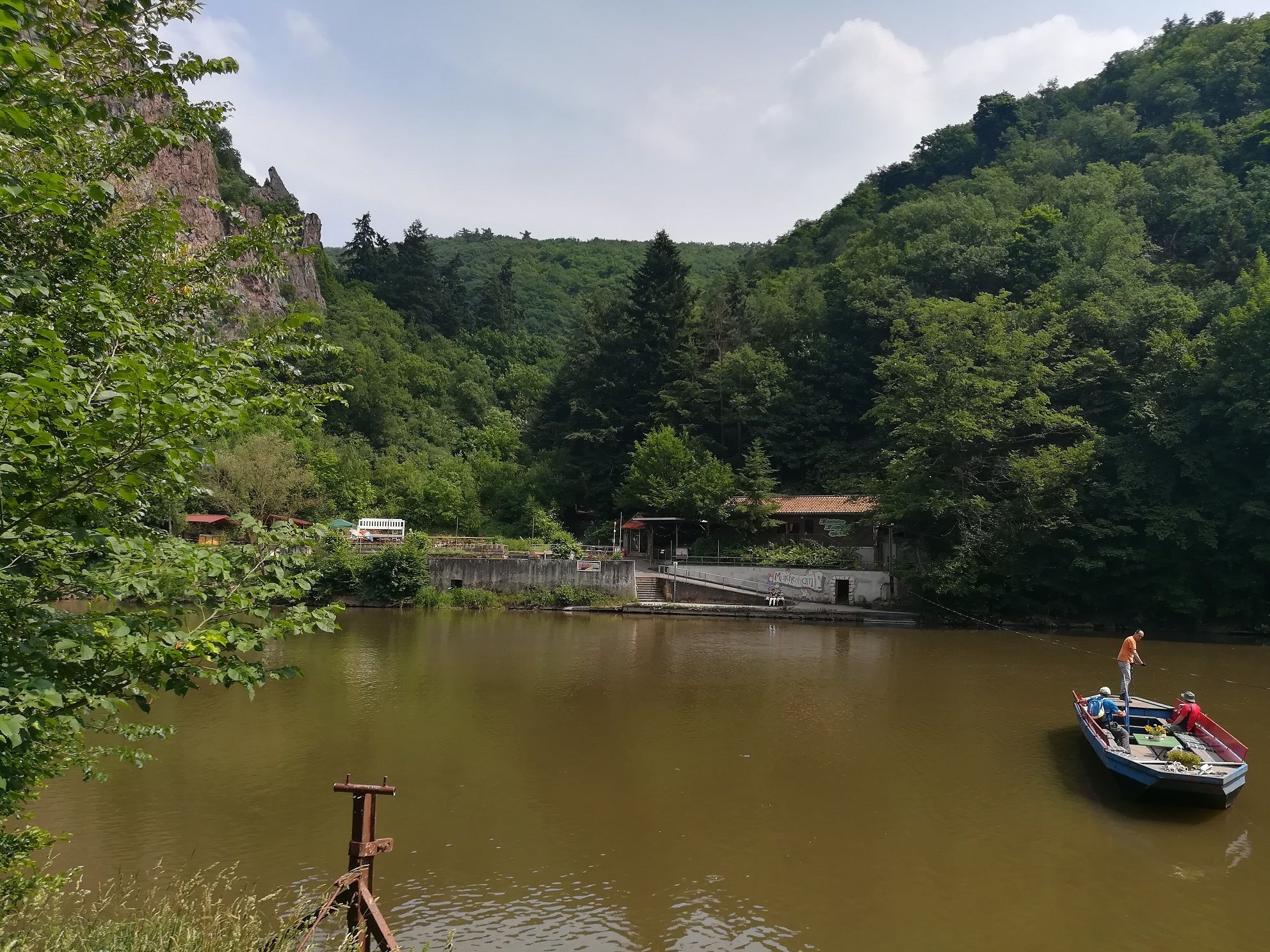 Huttental mit Fähre und Märchenhain in Bad Münster