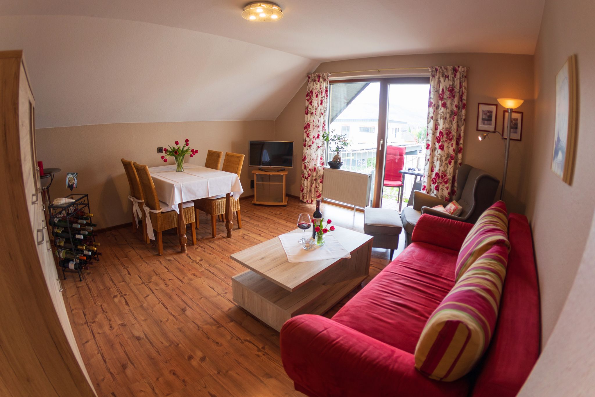 Ferienwohnung Dornfelder im Gästehaus Heidi an der Mosel
