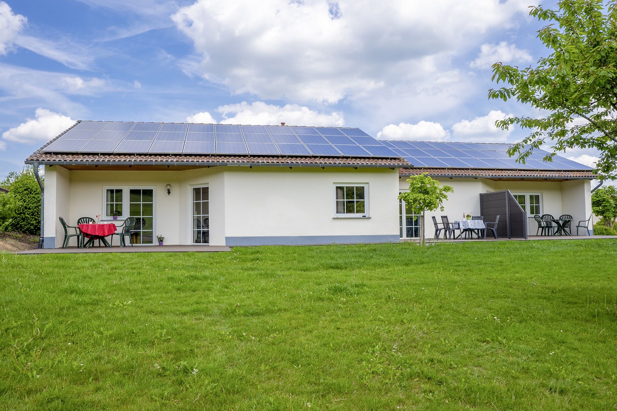 Tolle große Südterrassen