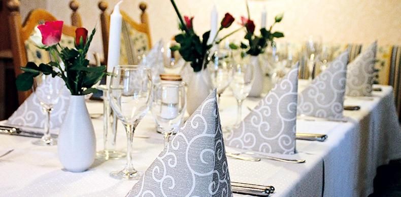 Tischdekoration Asti