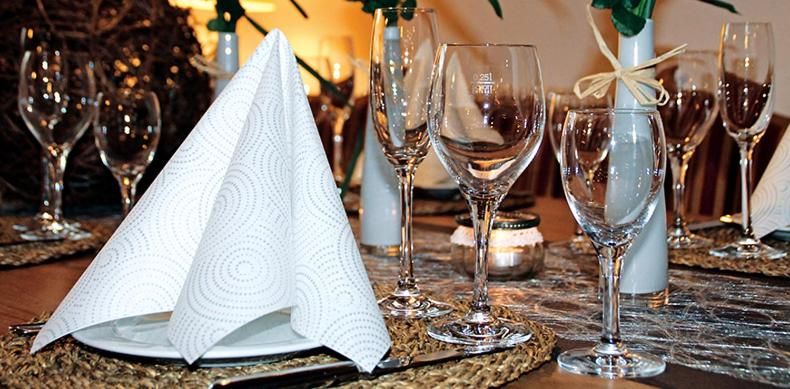 Tischdekoration Restaurant