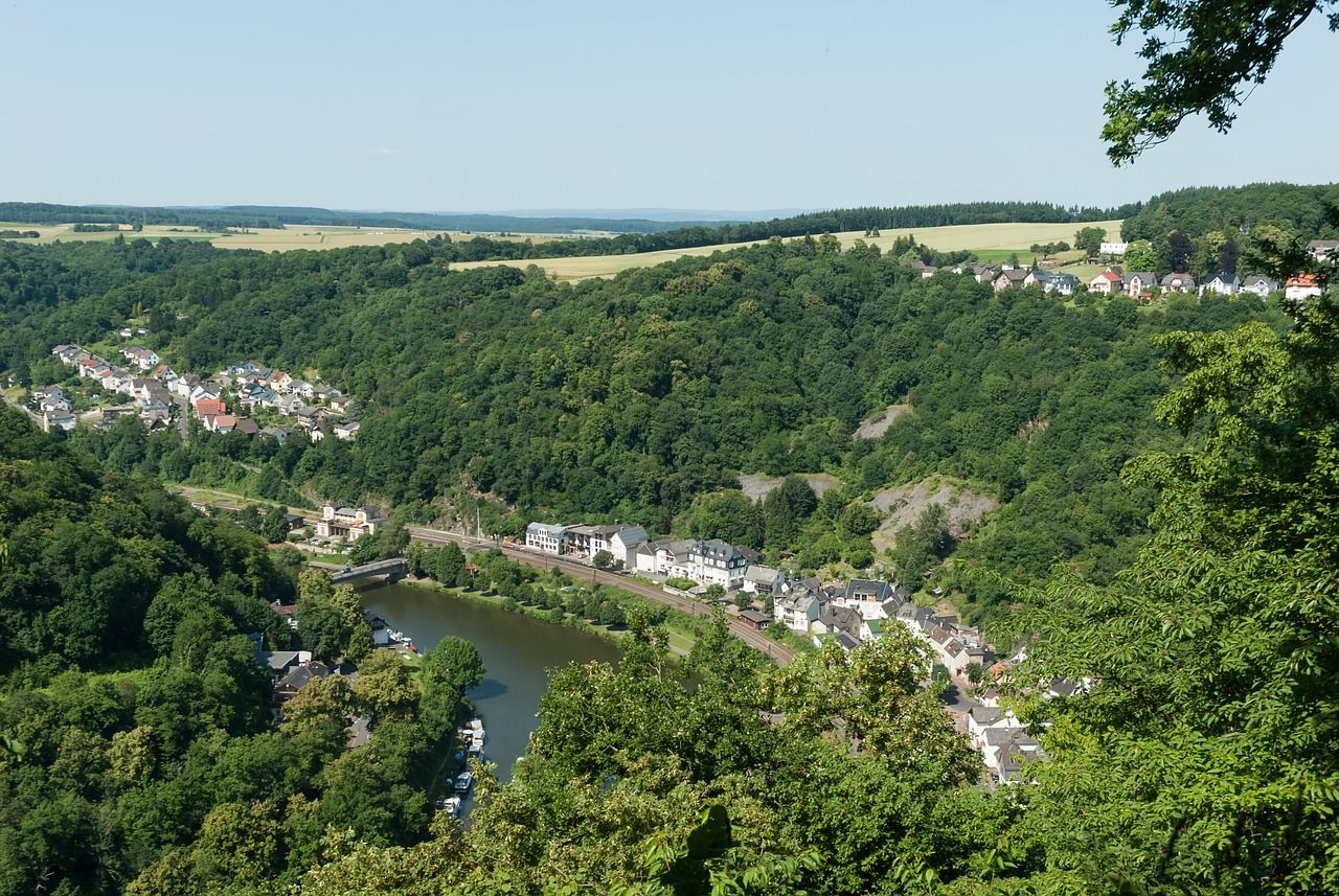 Blick auf Balduinstein