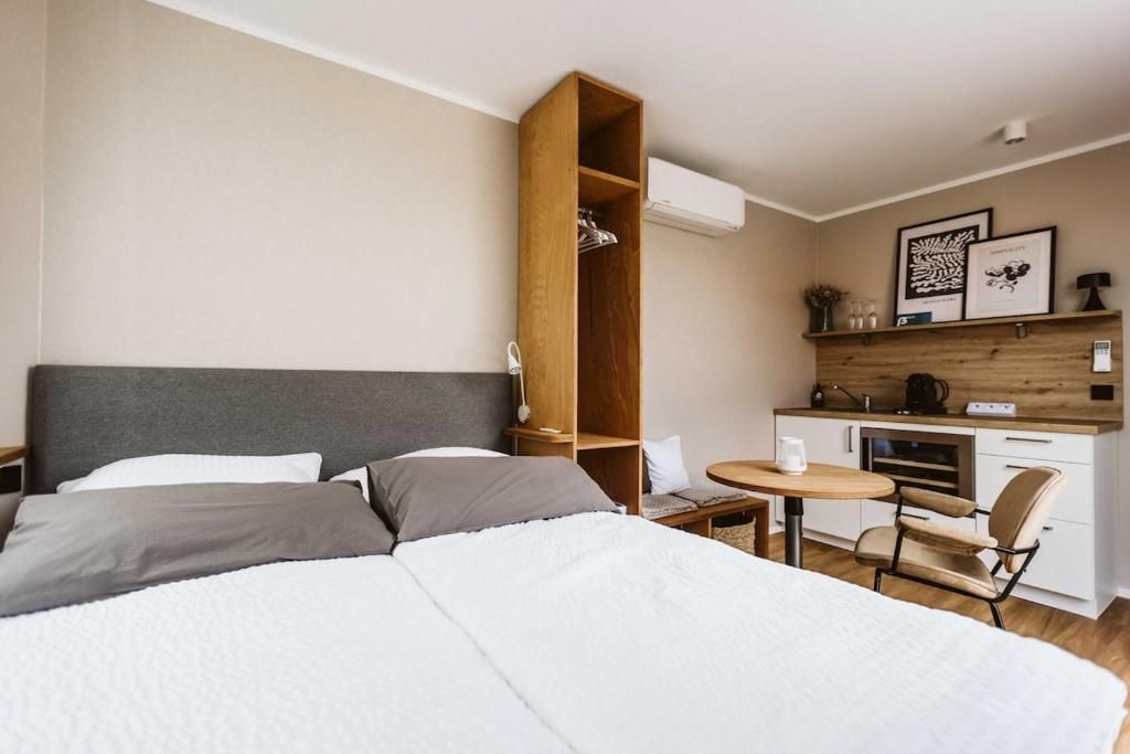 Modernes Tiny House Diva am Weingut