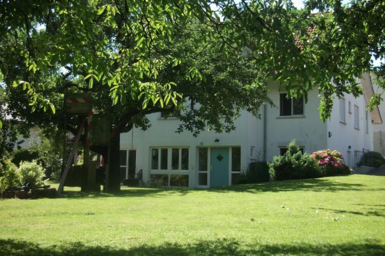 Separater Eingang der kleinen FeWo 